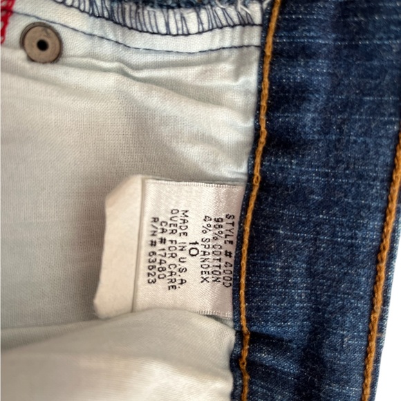 Tummy Tuck Wide Leg Jeans NYDJ Size 10 - Picture 6 of 8